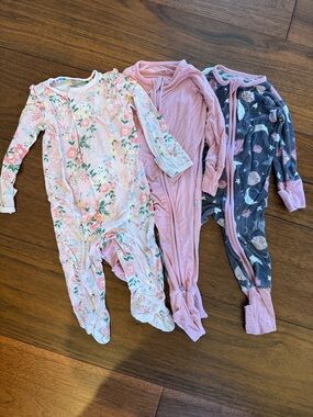 Magnetic Me + Little sleepies 3-6M One-Piece - 3-Pack Bundle
